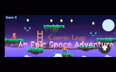 Cosmic Leap An Epic Space Adventure