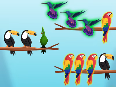 Bird Sort Challenges