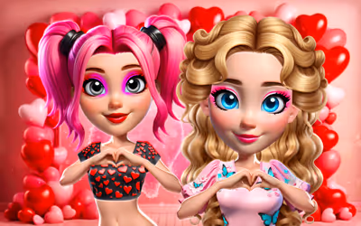 Vibrant Hearts Glamour vs Punk