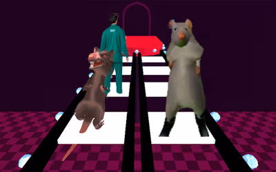Ratomilton Challenge Squid Game Glass Bridge