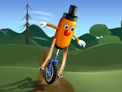 Unicycle Balance 3D