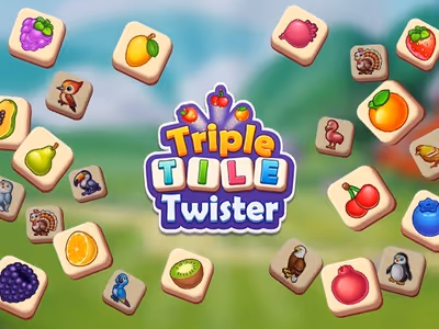 Triple Tile Twister Match Game