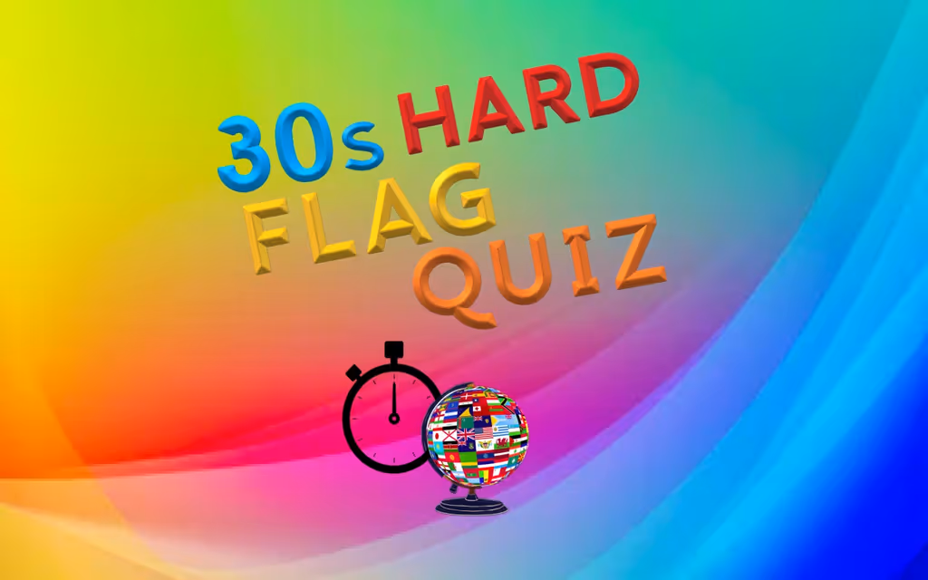 30s Hard Flag Quiz