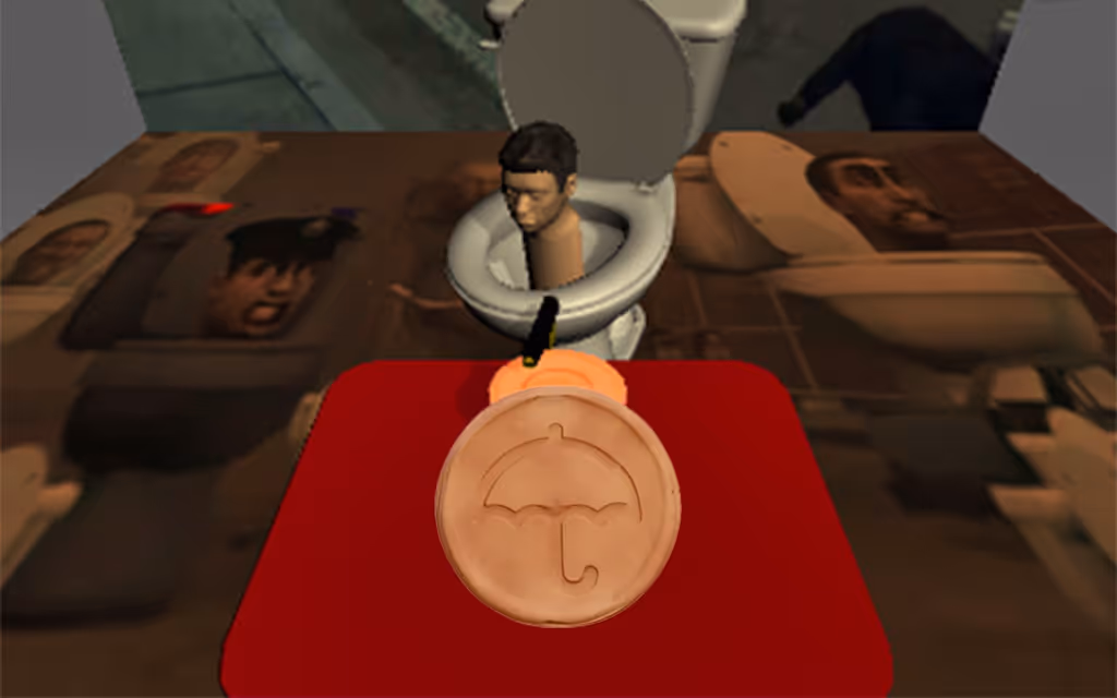 Skibidi Toilet Squid Game Honeycomb