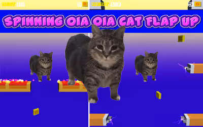 Spinning Oia Oia Cat Flap Up