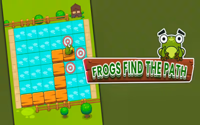 Frogs Find the Path