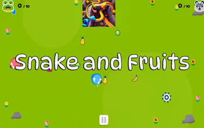 Snake and Fruits