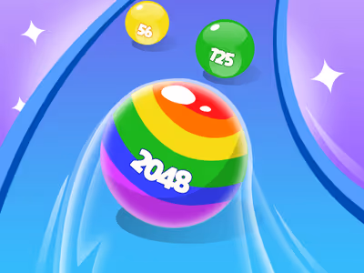 2048 Run Gorgeous Balls