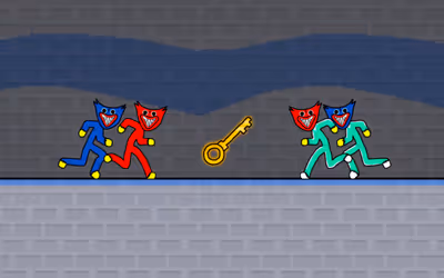 Stickman Huggy Party Duo