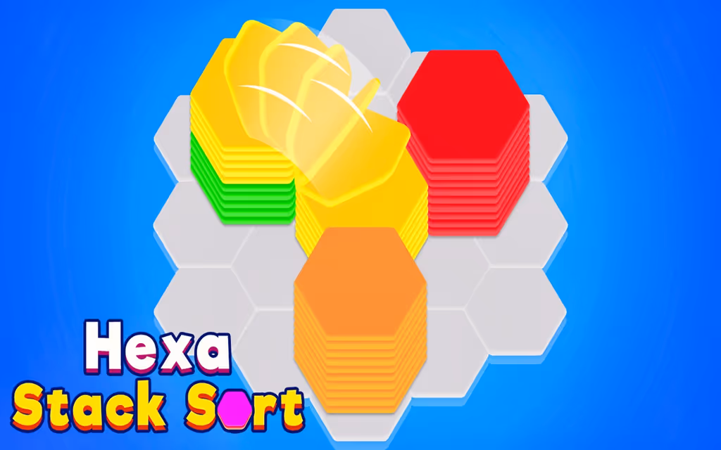 Hexa Stack Sort