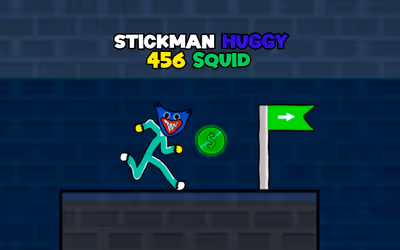 Stickman Huggy 456 Squid