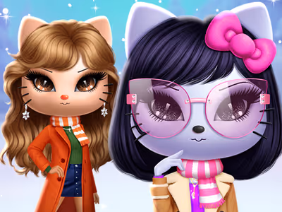 Kitty Squad Winter Dress Up