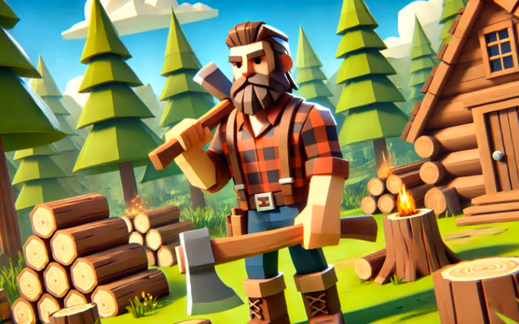 Lumberjack Idle