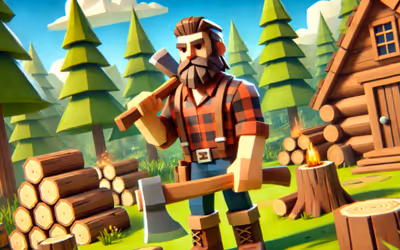 Lumberjack Idle