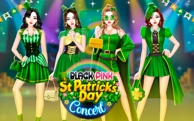 Black Pink St.Patricks day Concert