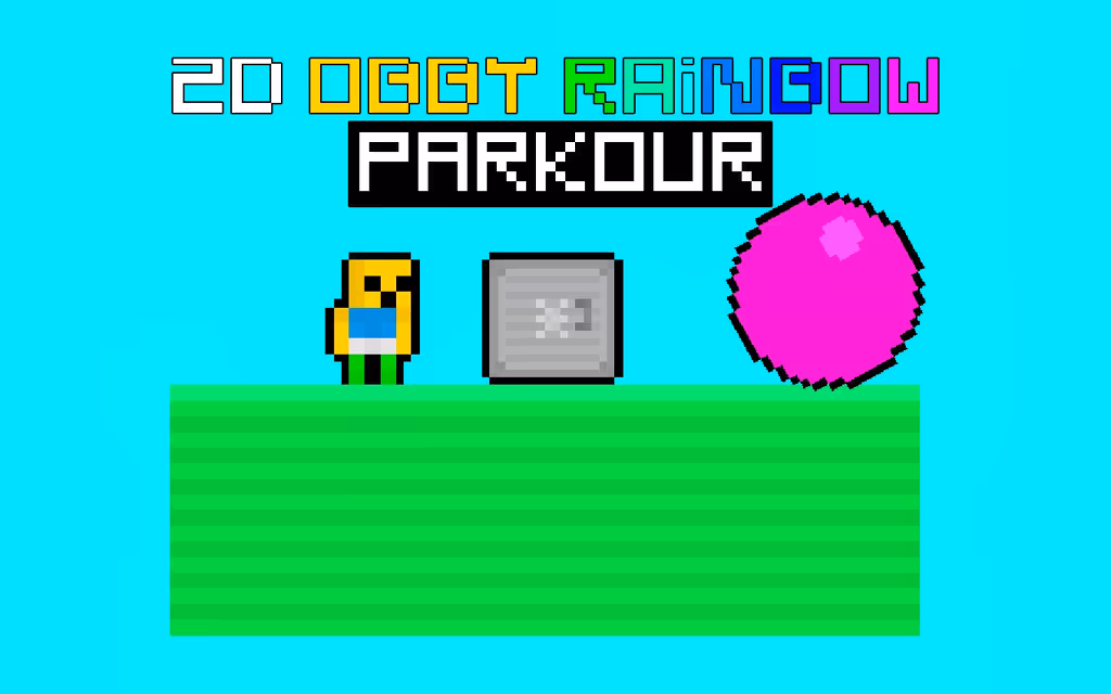 2D Obby Rainbow Parkour