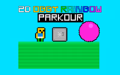 2D Obby Rainbow Parkour