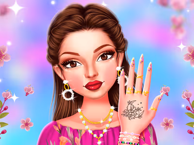 Celebrity Spring Manicure Design