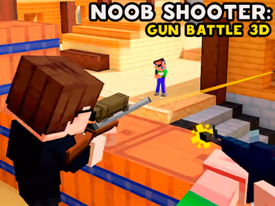 Noob Shooter: Gun Battle 3D