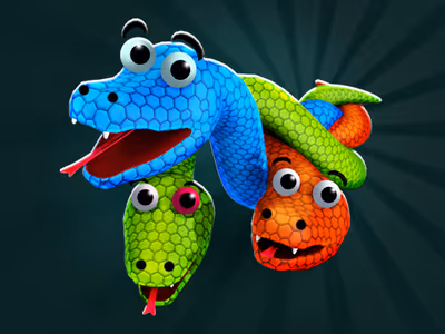 Tangled Snakes - Sort Puzzle