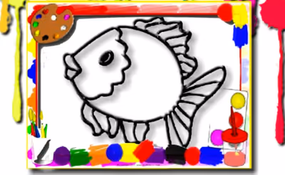 Fish Coloring Book