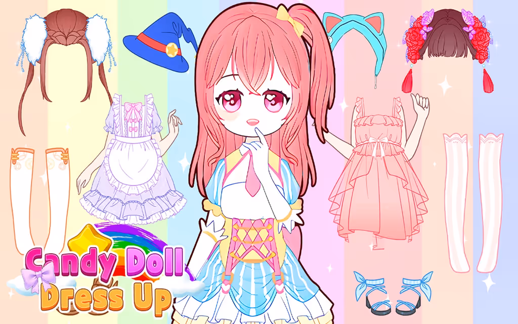 Candy Doll Dress Up