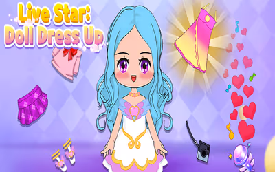 Live Star Doll Dress Up