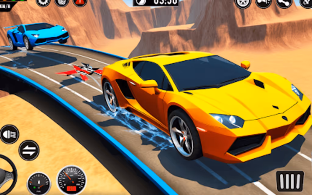 Mega Ramps Car Racing Games 3D