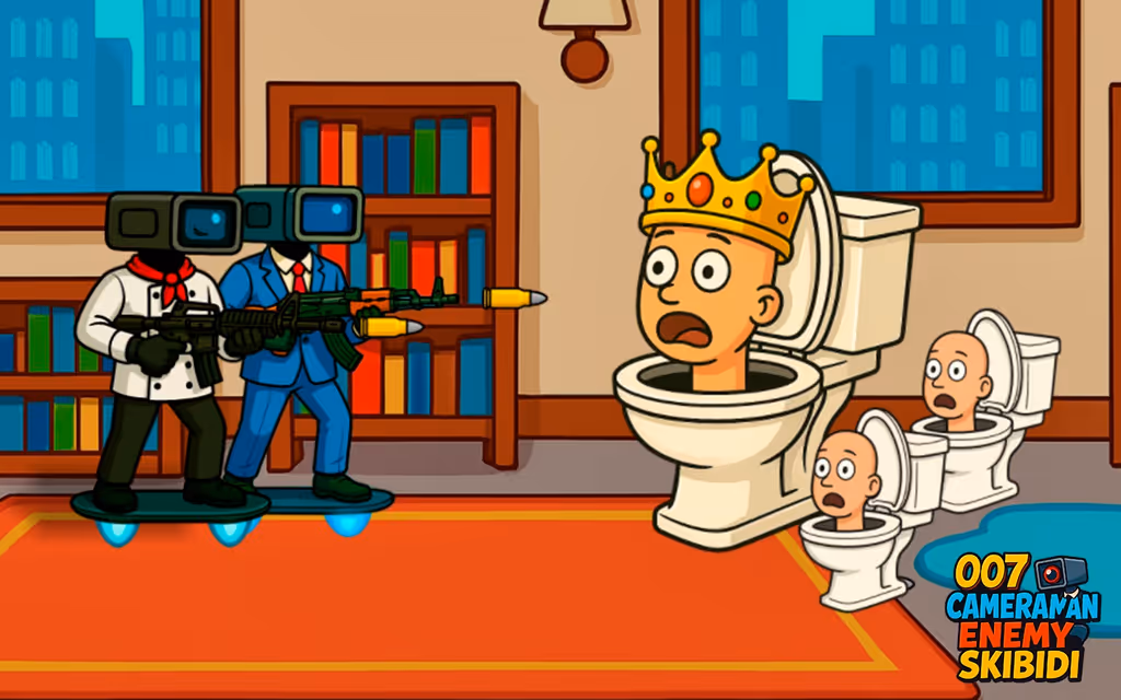 007 Cameraman Enemy Skibidi