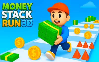 Money Stack Run 3D