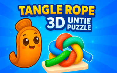 Tangle Rope 3D Untie Puzzle