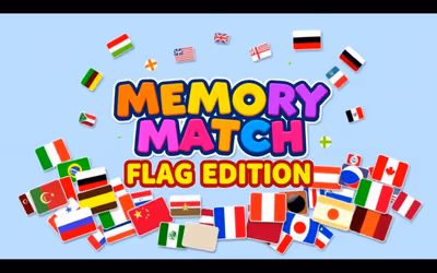 Memory Match Flag Edition