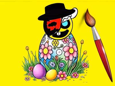 Sprunki Easter Coloring
