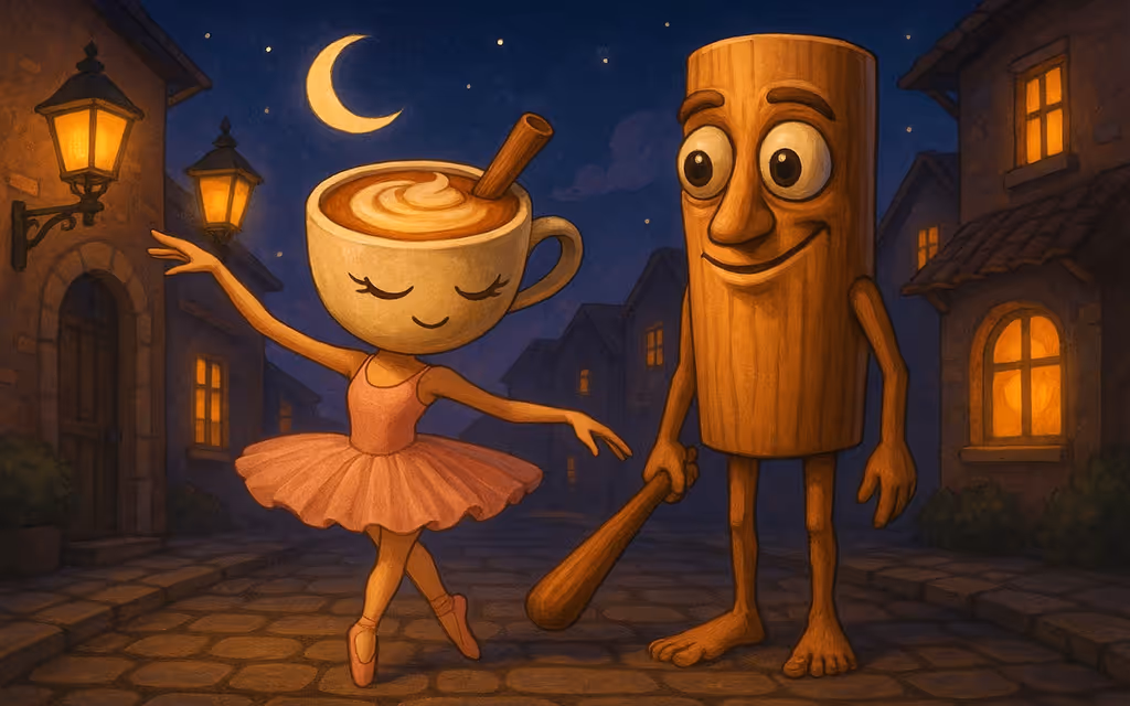 Ballerina Cappuccina loves Tung Tung Sahur