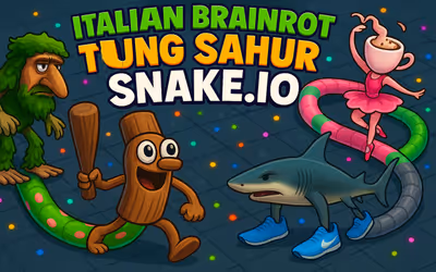 Italian Brainrot Tung Sahur Snake.io