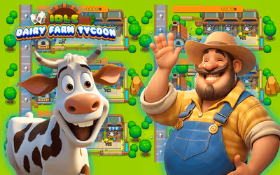 Idle Dairy Farm Tycoon