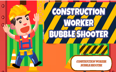 Construction Worker Bubble Shooter