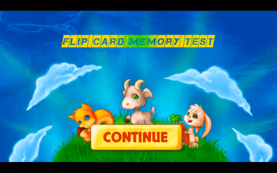Flip Card Memory Test
