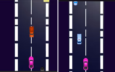 Highway Car Race 2D