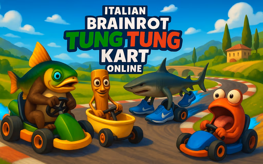 Italian Brainrot Tung Tung Kart Online