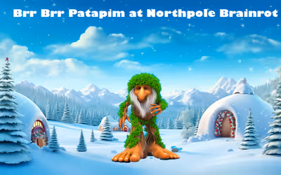 Brr Brr Patapim at Northpole Brainrot