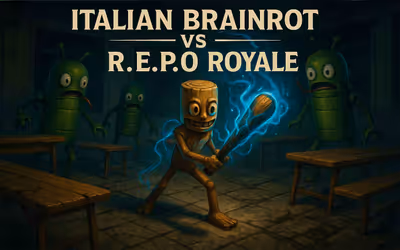 Italian Brainrot VS R.E.P.O Royale
