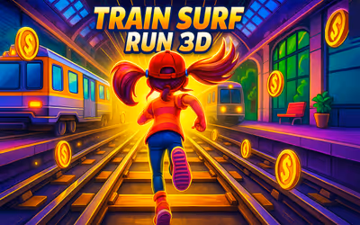 Train Surf Run 3D