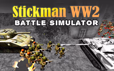 Stickman WW2 Battle Simulator