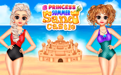 Princess Summer Sand Castle
