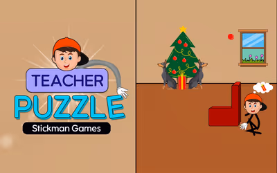 Teacher Puzzle Stickman Games