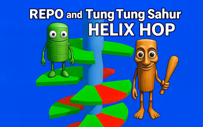 REPO and Tung Tung Sahur: Helix Hop