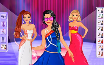Model Dress Up Makeover Games