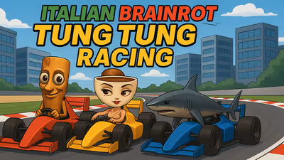 Italian Brainrot Tung Tung Racing