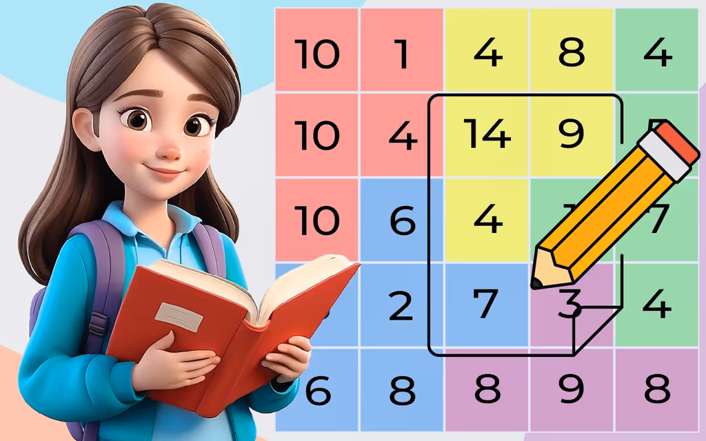 Sum Challenge Number Grid